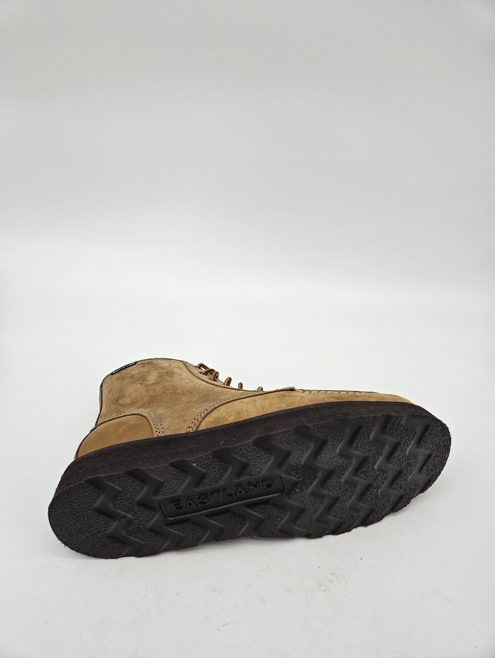 Eastland Men's Lumber Up Lace-Up Leather Boots in Tan Sz 9D Lightweight Durable - Picture 9 of 12